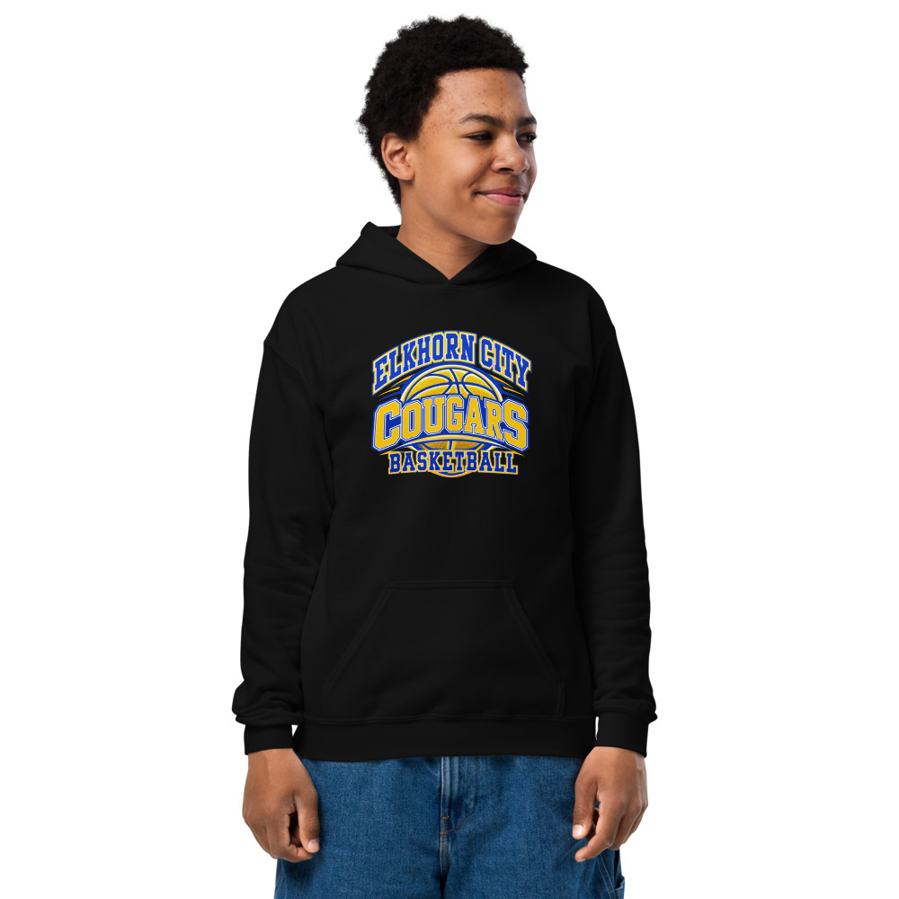 Elkhorn City Cougars Basketball Everyday Spirit Youth Hoodie