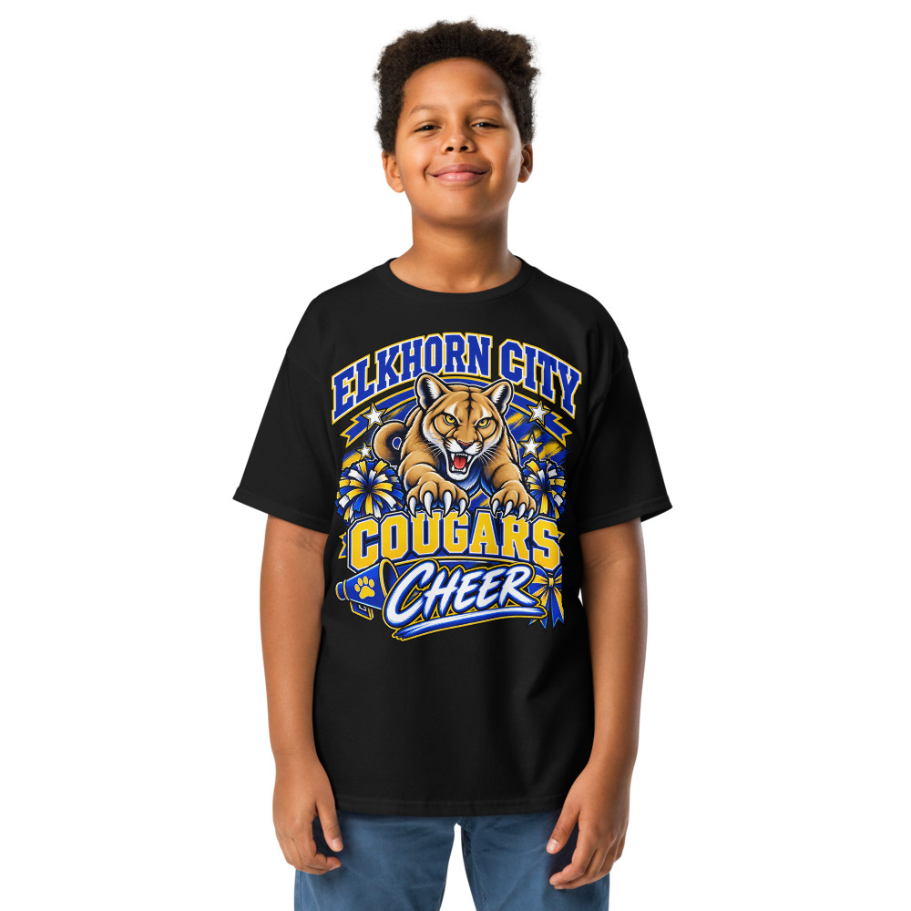 Elkhorn City Cougars Cheerleading Youth Shirt