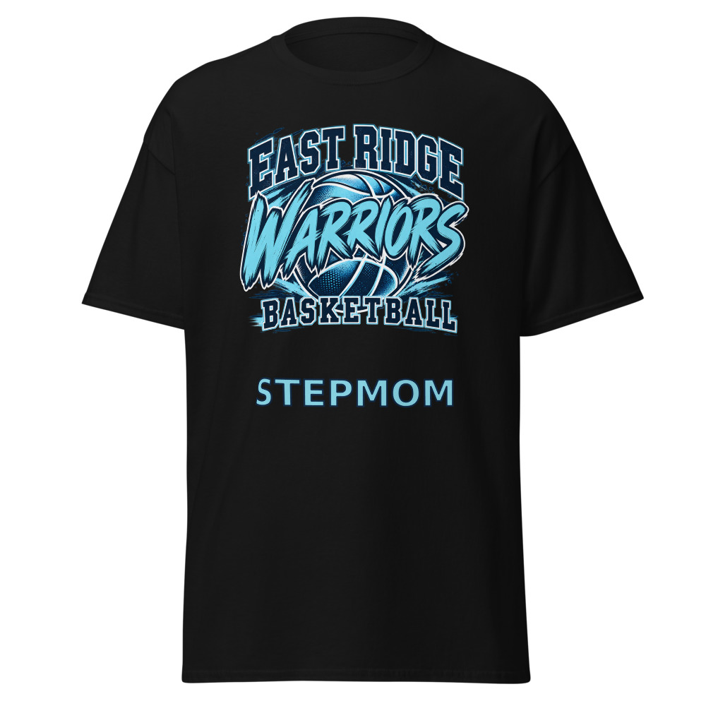 East Ridge Warriors Basketball Stepmom Adult Shirt