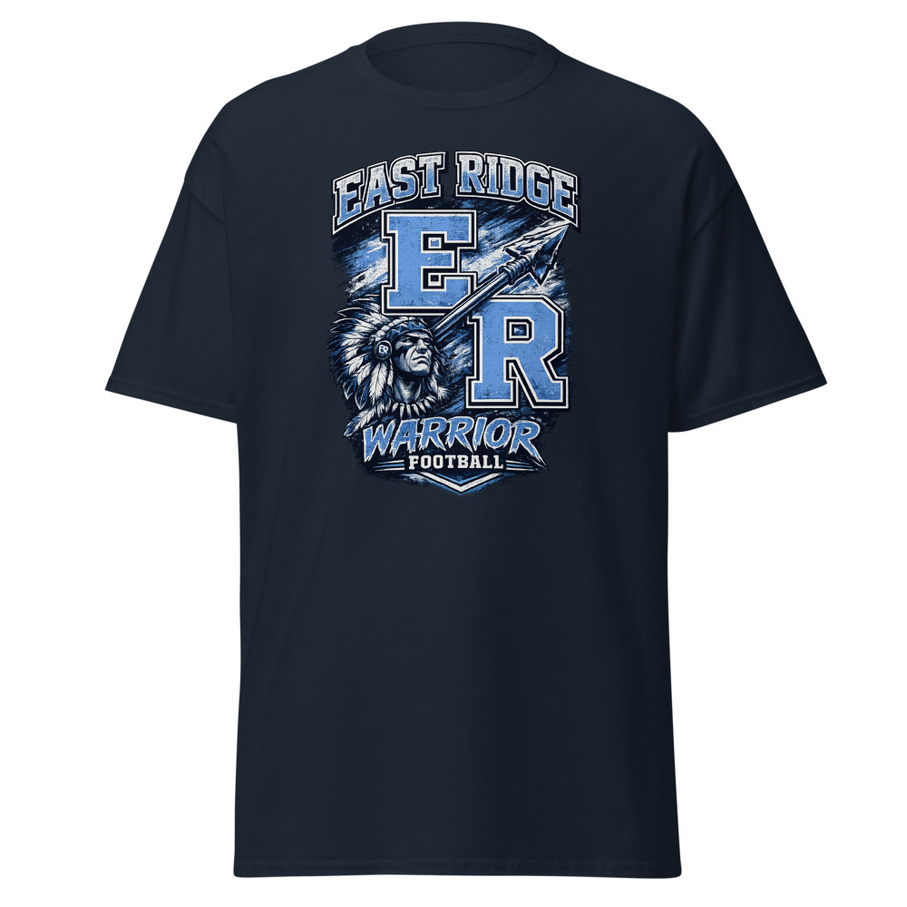 East Ridge Warriors Football Adult Shirt