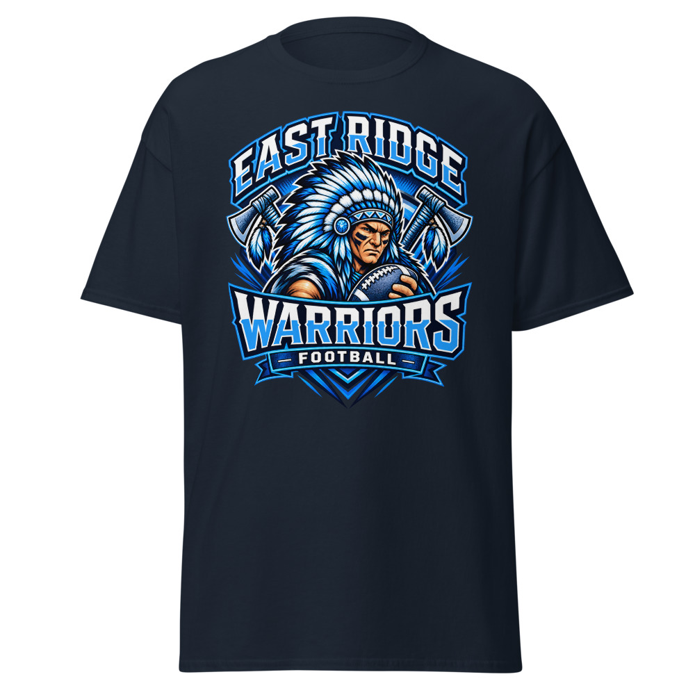 East Ridge Warriors Football Adult Shirt