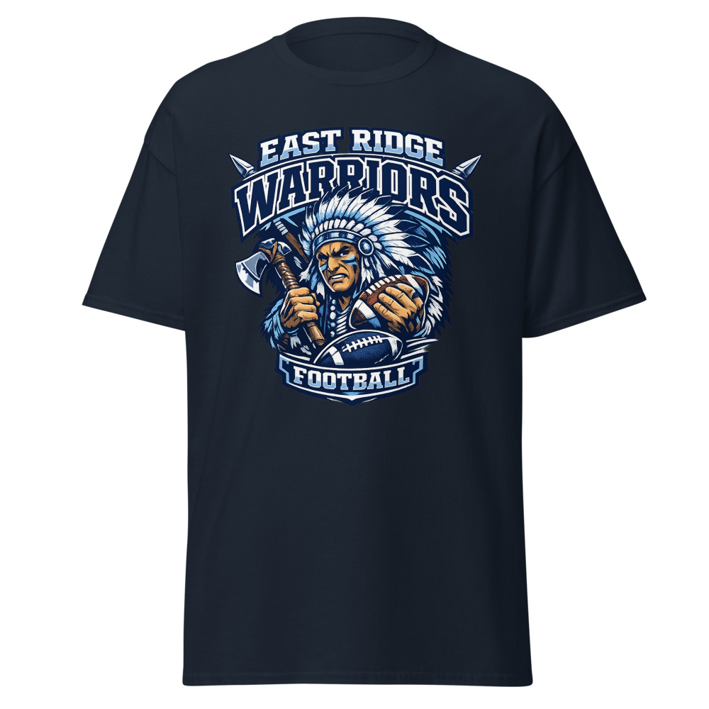 East Ridge Warriors Football Adult Shirt