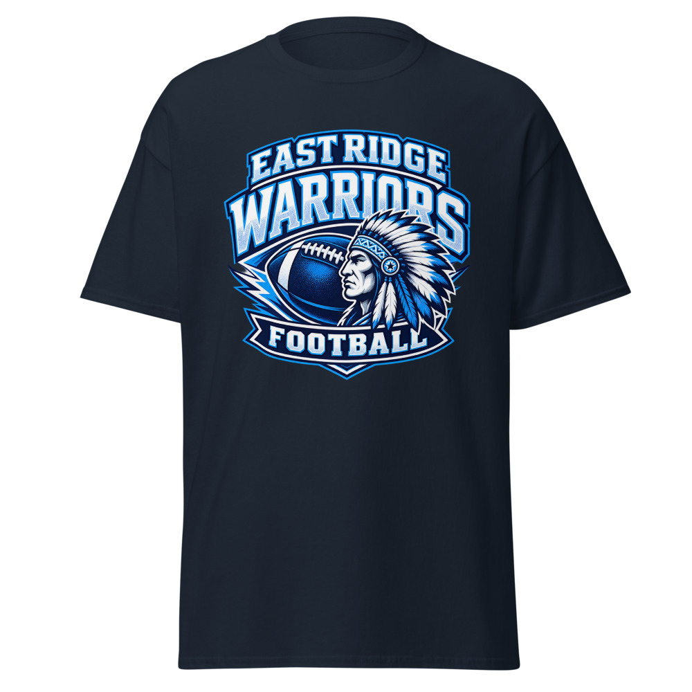 East Ridge Warriors Football Adult Shirt