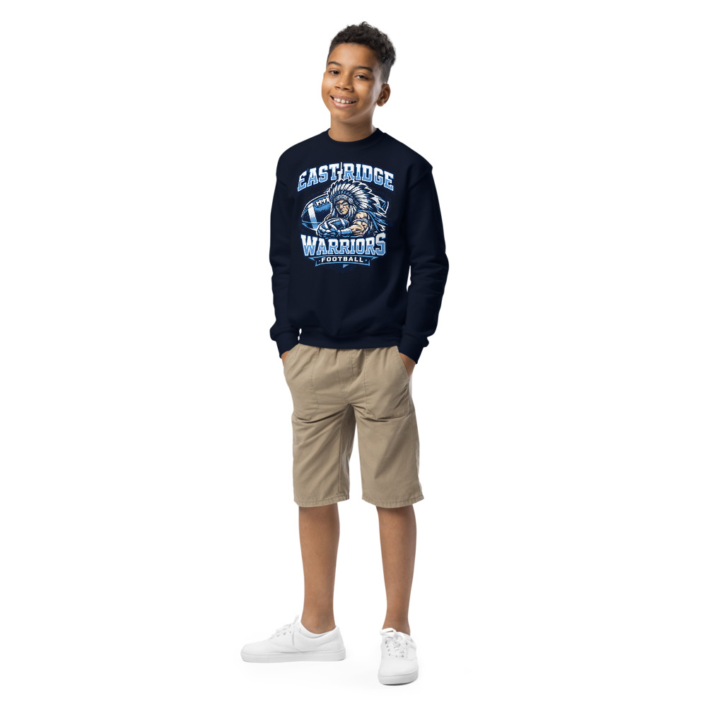 East Ridge Warriors Football Youth Crew Neck