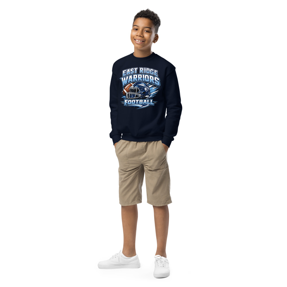 East Ridge Warriors Football Youth Crew Neck