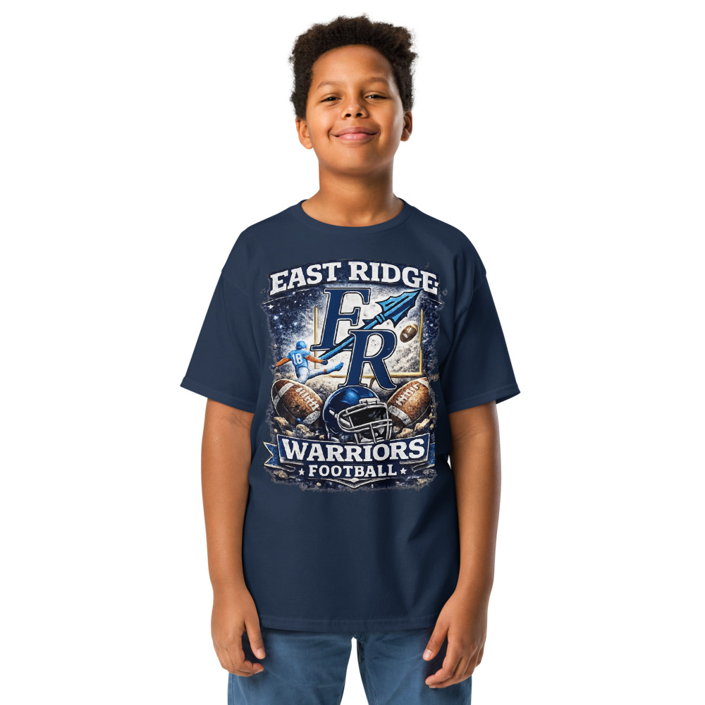 East Ridge Warriors Football Youth Shirt