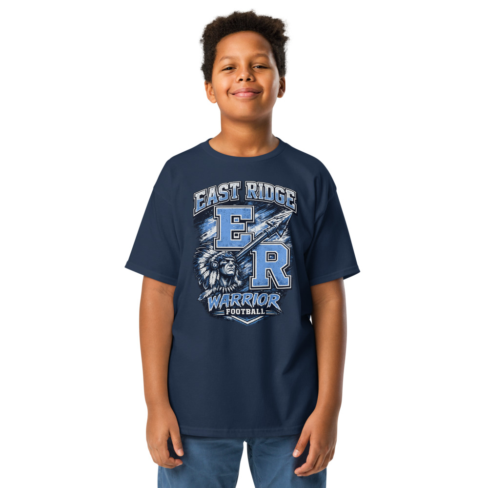 East Ridge Warriors Football Youth Shirt
