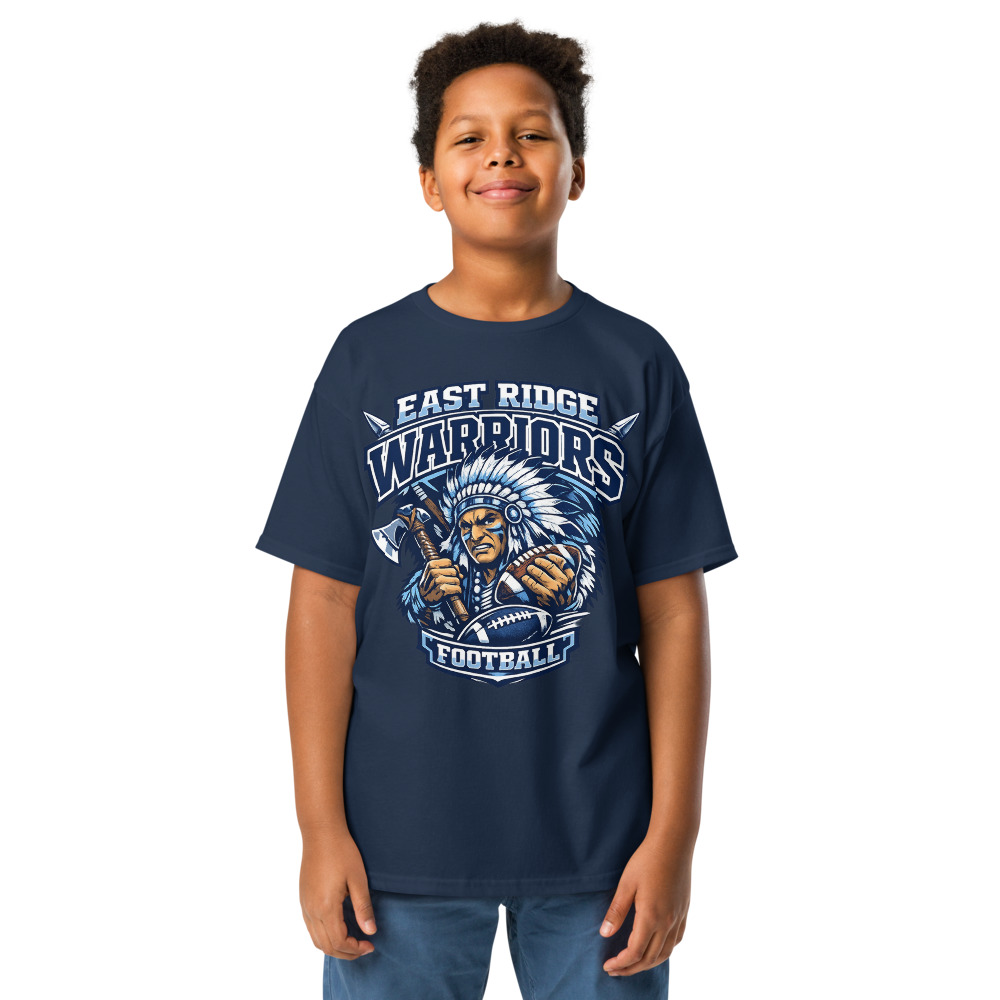 East Ridge Warriors Football Youth Shirt