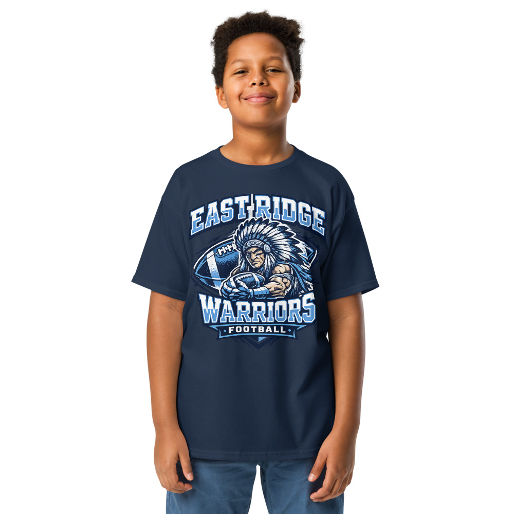 East Ridge Warriors Football Youth Shirt