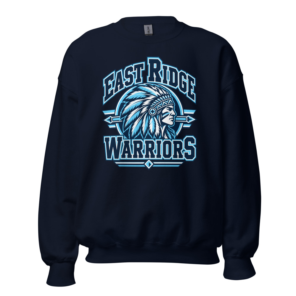 East Ridge Warriors Everyday Spirit Adult Crew Neck