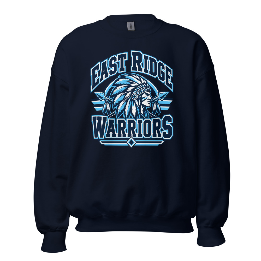 East Ridge Warriors Everyday Spirit Adult Crew Neck