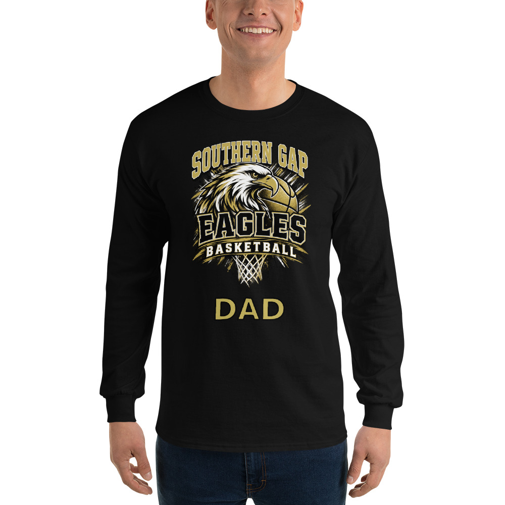Southern Gap Eagles Basketball Adult Long Sleeve — Choose Your Family Role