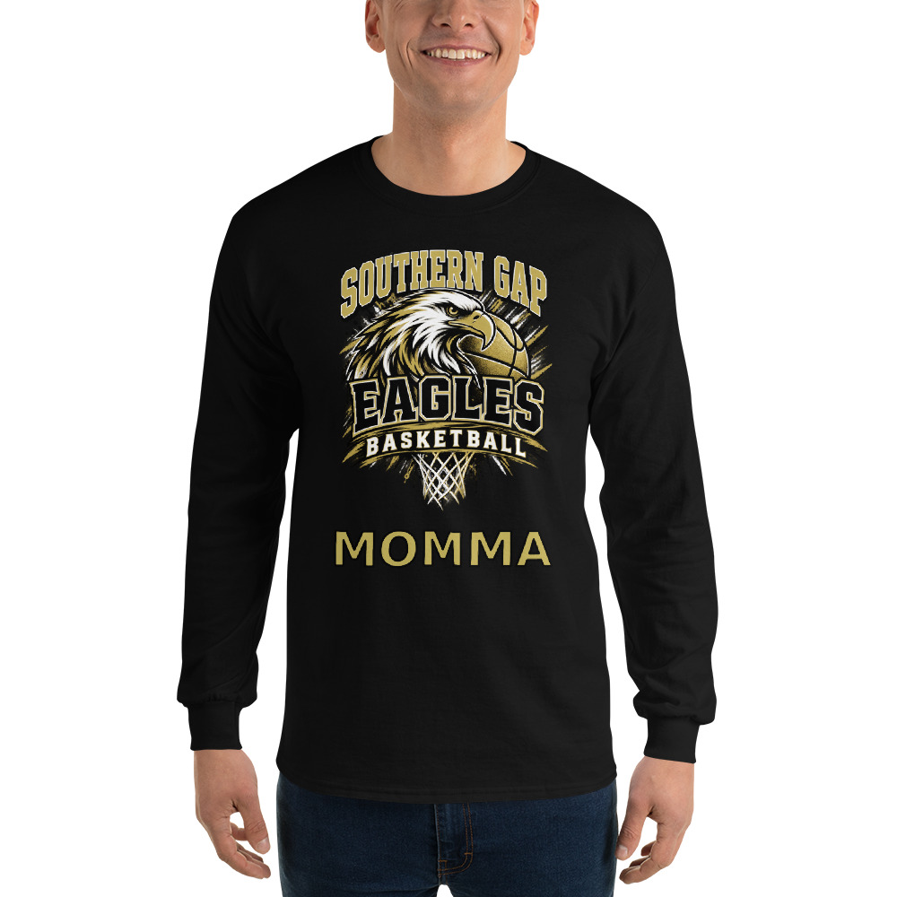 Southern Gap Eagles Basketball Momma Adult Long Sleeve