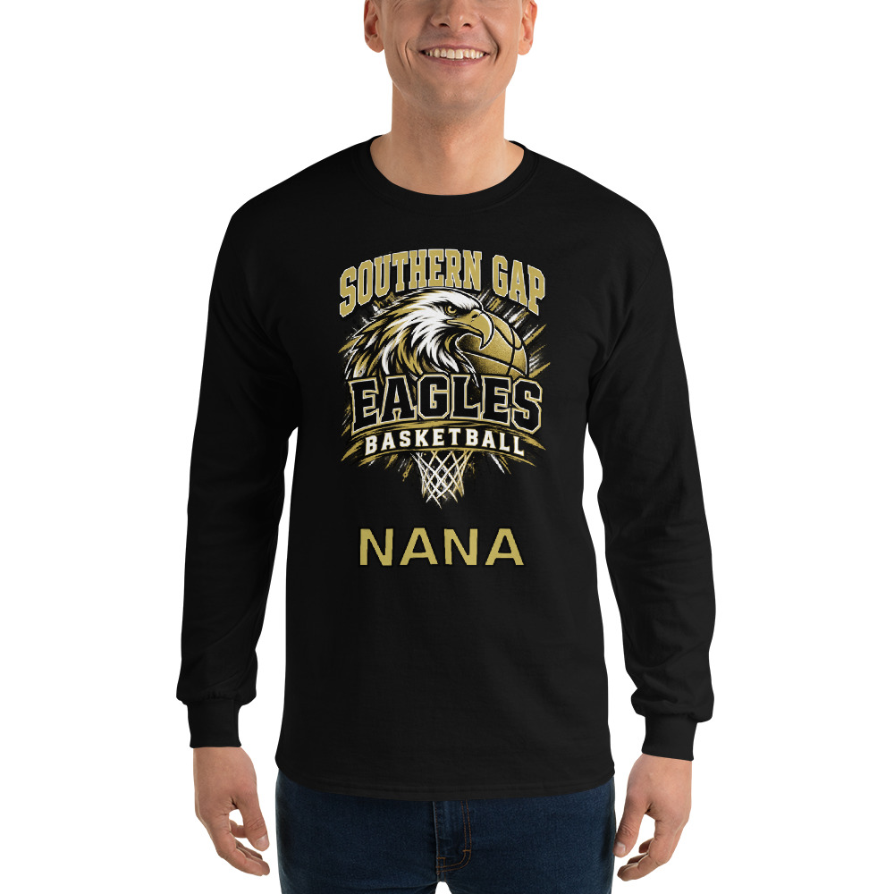 Southern Gap Eagles Basketball Nana Adult Long Sleeve