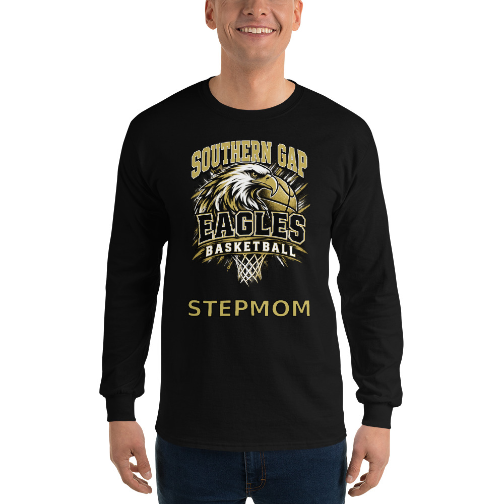 Southern Gap Eagles Basketball Stepmom Adult Long Sleeve