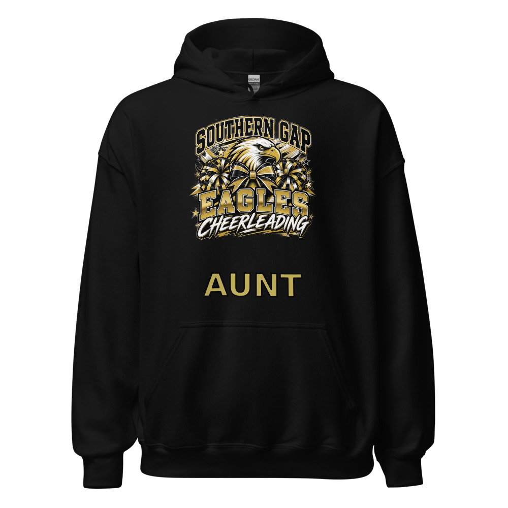Southern Gap Eagles Cheerleading Adult Hoodie — Choose Your Family Role