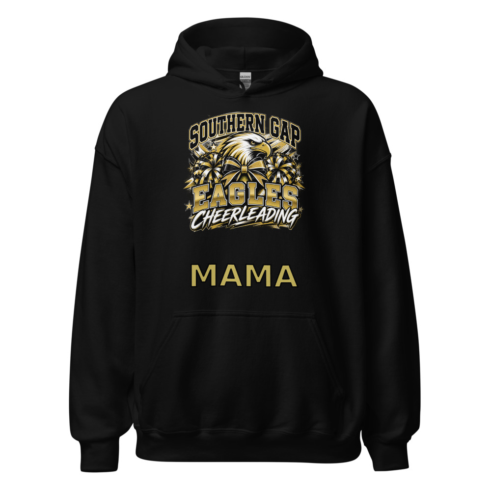 Southern Gap Eagles Cheerleading Mama Adult Hoodie