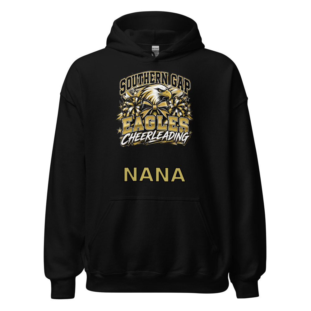 Southern Gap Eagles Cheerleading Nana Adult Hoodie