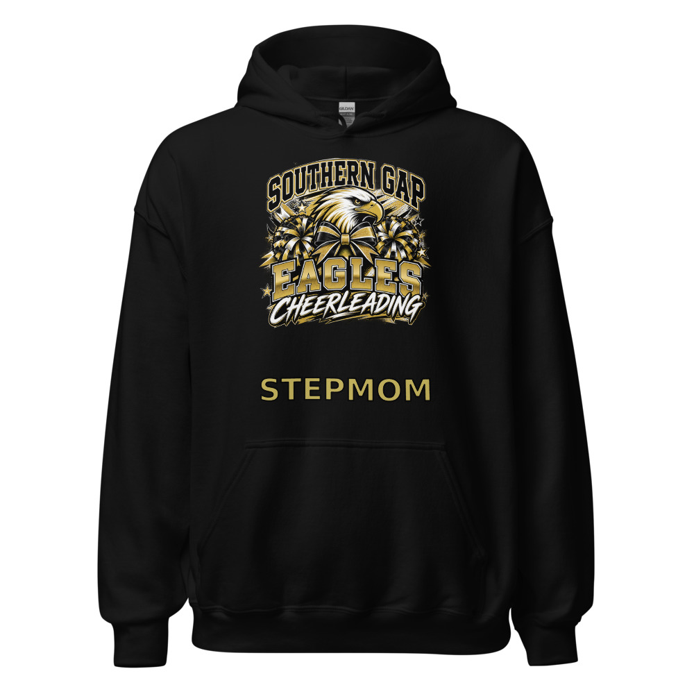 Southern Gap Eagles Cheerleading Stepmom Adult Hoodie