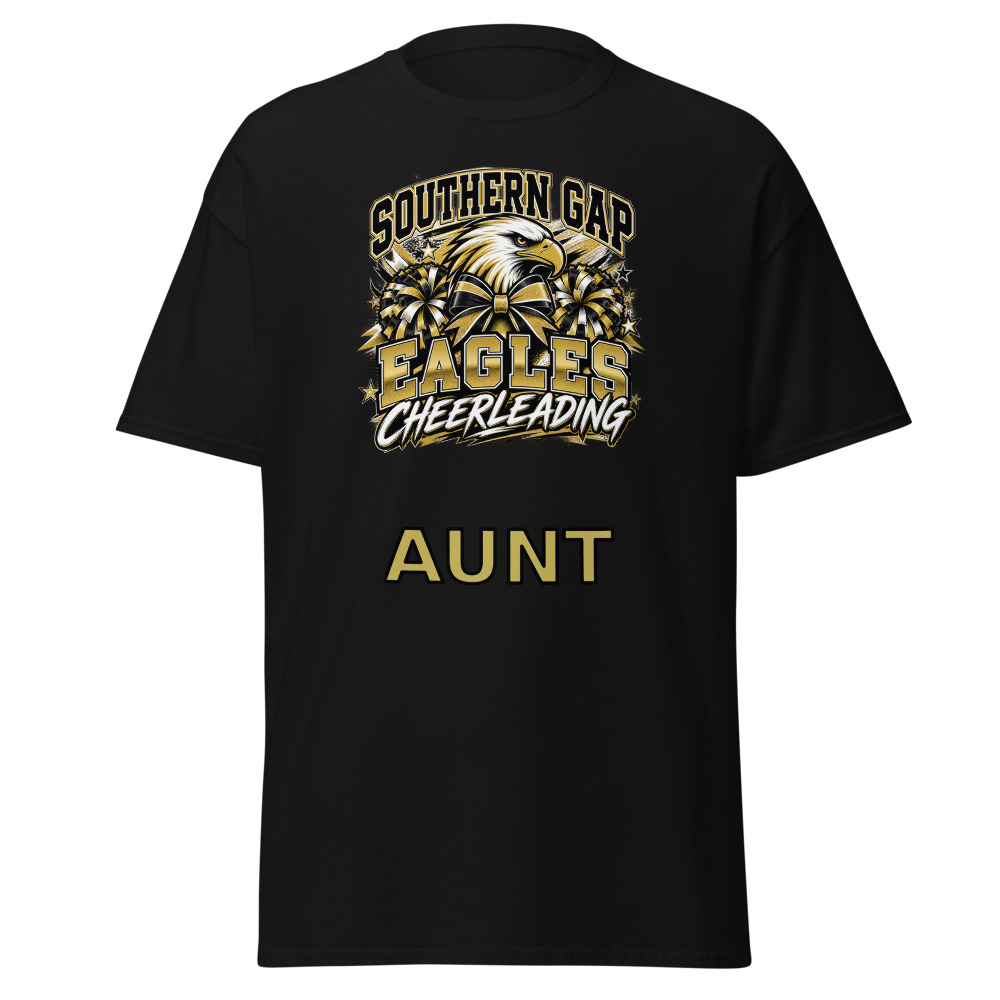 Southern Gap Eagles Cheerleading Adult Shirt — Choose Your Family Role