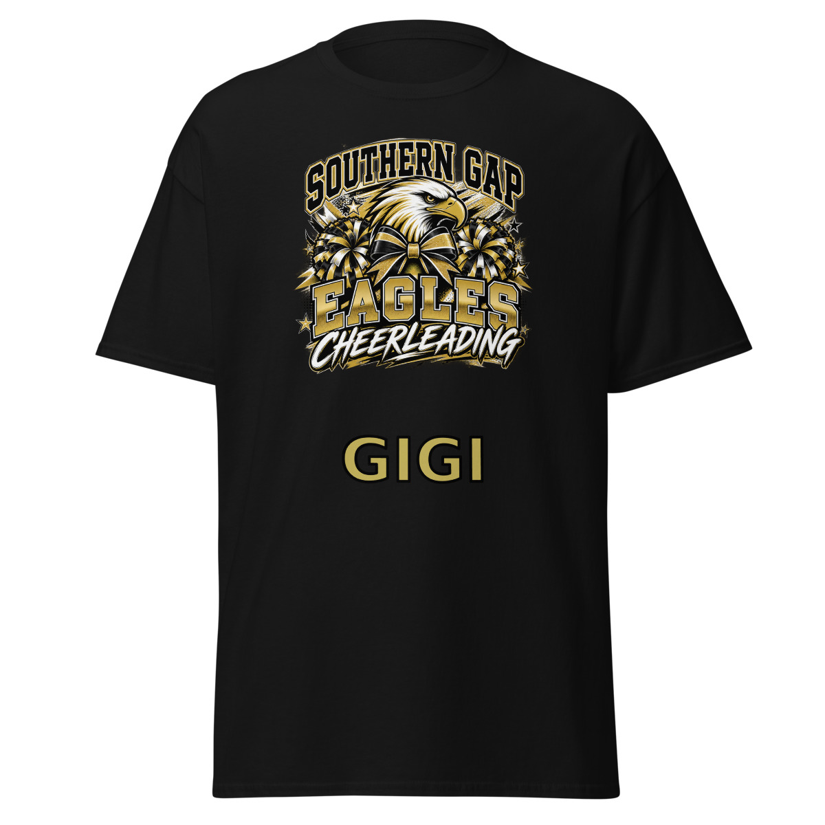 Southern Gap Eagles Cheerleading Gigi Adult Shirt