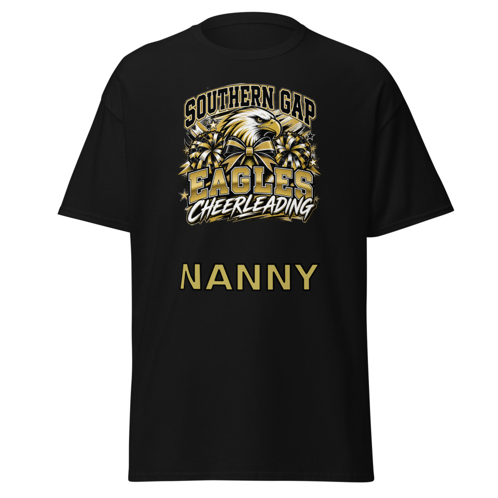 Southern Gap Eagles Cheerleading Nanny Adult Shirt