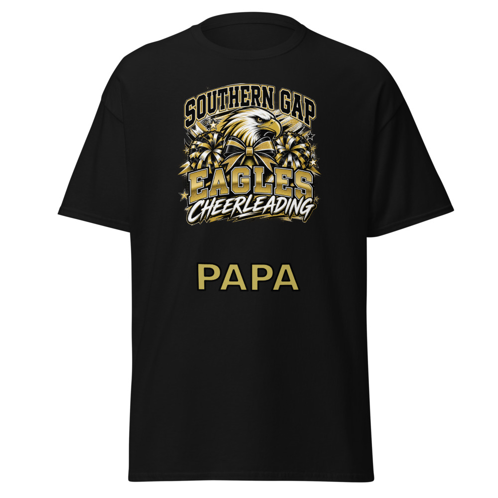 Southern Gap Eagles Cheerleading Papa Adult Shirt