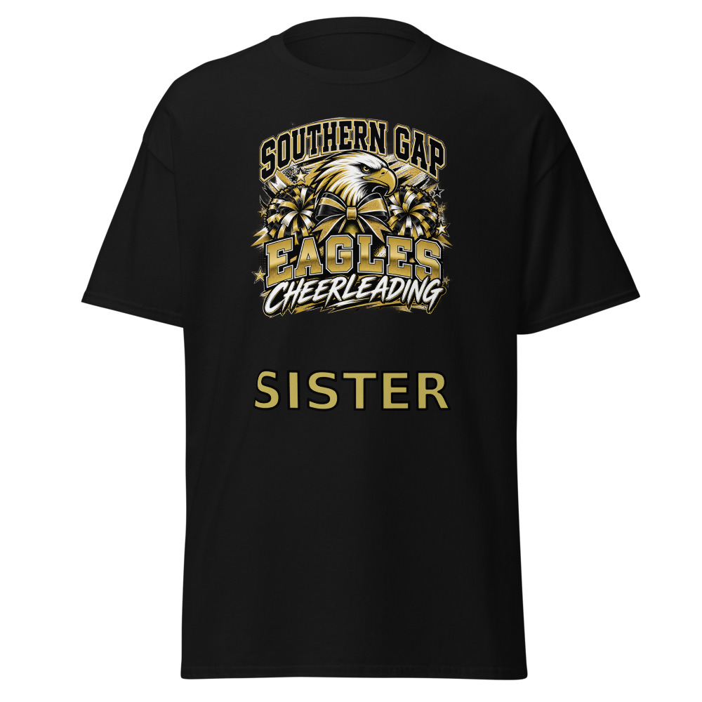 Southern Gap Eagles Cheerleading Sister Adult Shirt