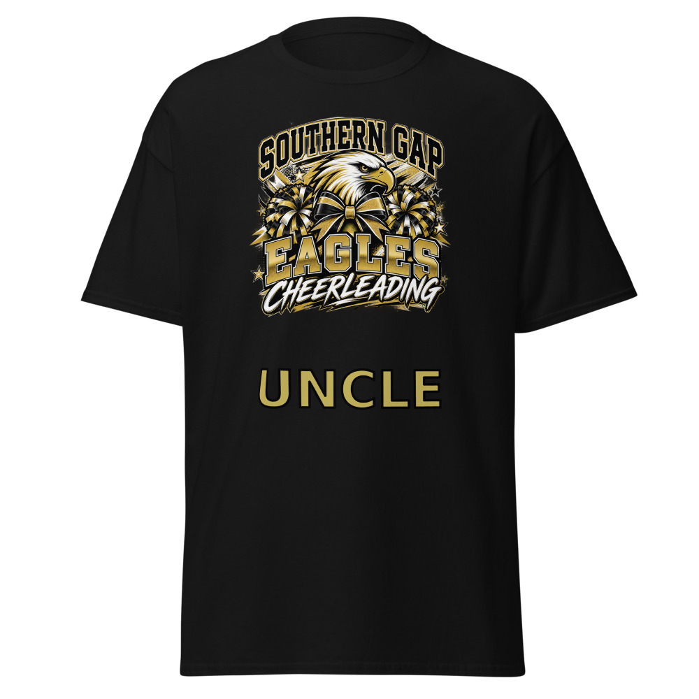 Southern Gap Eagles Cheerleading Uncle Adult Shirt
