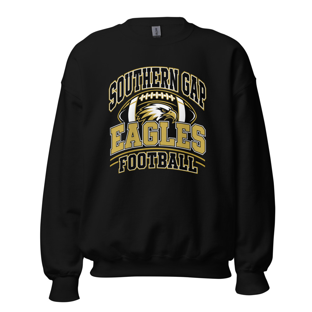 Southern Gap Eagles Football Everyday Spirit Adult Crew Neck