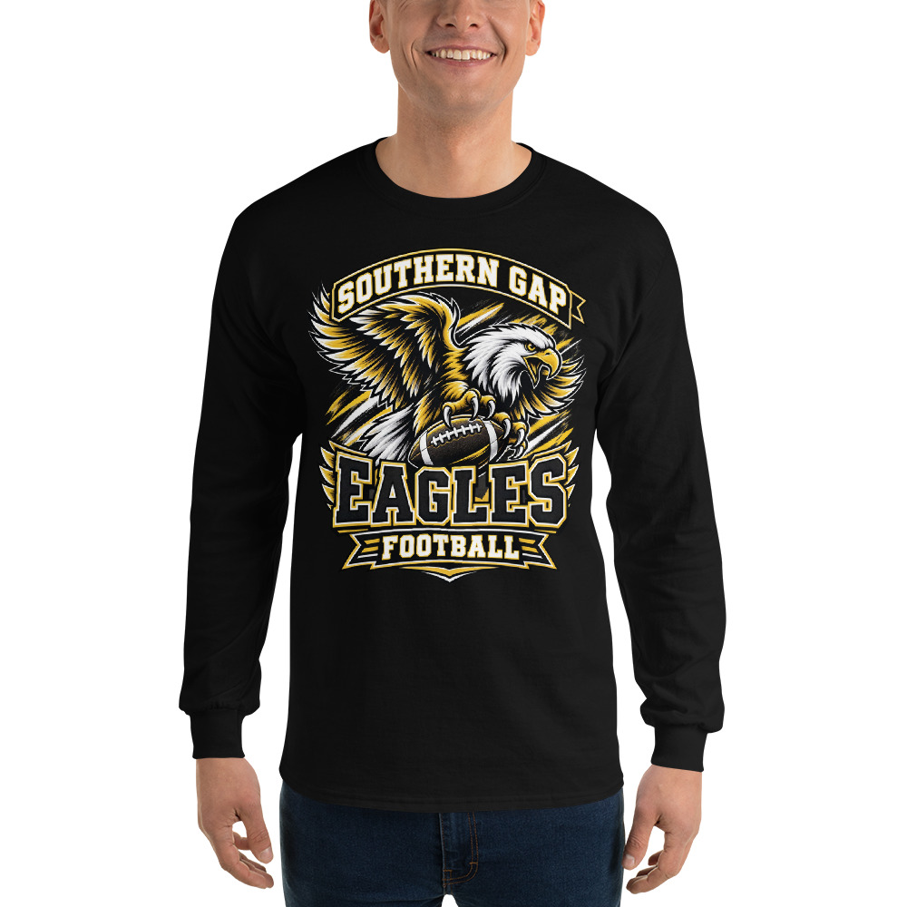 Southern Gap Eagles Football Adult Long Sleeve