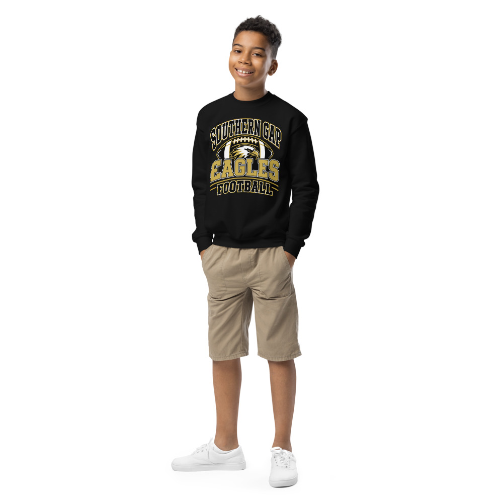 Southern Gap Eagles Football Everyday Spirit Youth Crew Neck